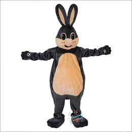 Halloween Grey Bunny Mascot Costume Cartoon Anime theme character Adult Size Christmas Carnival Birthday Party Fancy Outfit