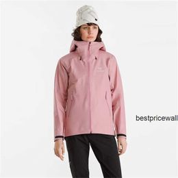 Designer Arcterys Jackets Authentic Arc Womens Coats ARCTERYS Beta LT Womens Slim Fit Hard Shell Charge Coat Waterproof Windproof Multi functional Breathable HB6I