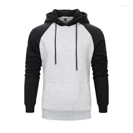 Men's Hoodies Clothing Sweatshirts European Size Foreign Trade Pullover Hooded Brushed Couple Sweater Streetwear Men