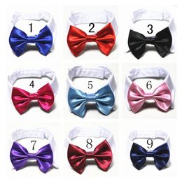 Dog Collars Adjustable Pets Cat Bow Tie Pet Costume Necktie Collar For Small Dogs Puppy Grooming Accessories Supplies