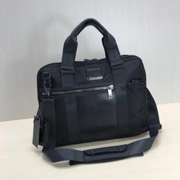 Briefcases High Quality Fashion Men's Nylon Business One-shoulder Messenger Bag Portable Briefcase Computer 232610D
