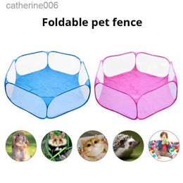 Baby Rail Portable Folding Small Animal Fence Goods for Pets for And Guinea- Pigs Pet Playpen Pet Arena Place Game PlaygroundL231027