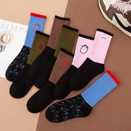 Men's Socks Mens Fashion Casual Cotton Breathable With 4 Colours Skateboard Hip Hop For Male2785