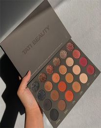 TATI beauty eyeshadow powder Christmas Gifts 24 Color shimmer matte glitter lastingTextured Eye shadow Palette5959833