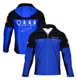 2023moto fans suit jacket soft shell spring and autumn leisure hooded racing suit customized with the same paragraph.