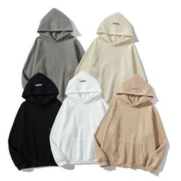 Designer Hooded Ess Hoodies Sweater Men's Women's Fashion Streetwear Pullover Sweatshirt Loose Couple Clothing Tech Fleece Size S-xl