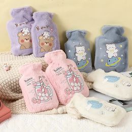 Other Home Garden Cute Water Bottle Bag for Girls Plush Shoulder Hand Warmer Heat Pack Warm Belly Instant Winter Heating Pad 231027