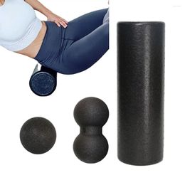 Yoga Blocks Foam Block Roller Peanut Ball Set Massage Therapy Relax Exercise Women Fitness Equipment