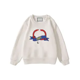 new Kid pure cotton Sweatshirt Classic Cute Print Hoodie Autumn Childrens Round Neck Sweatshirts Designer Boys Girls Hoodies 5 Colors CSD2310277