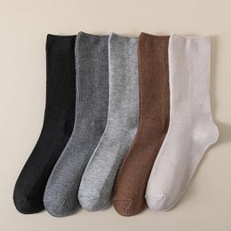 Women Socks Ladies Girls Warm Knee Minimalist Stockings Solid Couple Style Indoor Outdoor Exotic Apparel