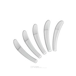 100pcs lot Mini Cosmetic Spatula Scoop Disposable White Spatula 50mm Plastic Sp286I