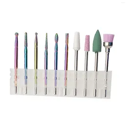 Nail Art Kits 10pcs Machine Remove Cuticle Universal Polishing Home Salon Replacement Parts Tools Pedicure Manicure Drill Bits Set