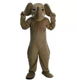 Halloween Elephant Mascot Costume Cartoon Anime theme character Adult Size Christmas Carnival Birthday Party Fancy Outfit