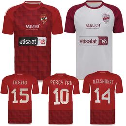 2023 2024 Al Ahly SC Fußballtrikots Dieng 23 24 Trikot Percy Tau M.Abdelmonem Home Away Adult Kit Fußballtrikot