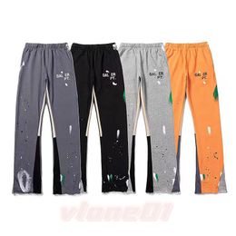 Gallerydept Pants Elastic Waist Pants Paint Graffiti Gallerydept Mens Trousers Designer Cargo Pants For Woman Casual Joggers Pants Gallerydept Sweatpants 2271