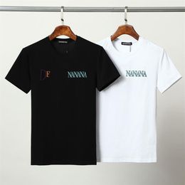 DSQ PHANTOM TURTLE Mens Designer T shirt Italian Milan Fashion Logo Print T-shirt Summer Black White T-shirt Hip Hop Streetwear 10207A
