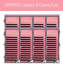 8 CasesLot Eyelash Extension Eye Lashes Super Soft Silk Mink Lashes Classic Lashes Deep Matte 100 Hand Made HPNESS8858471