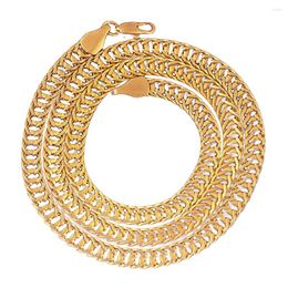 Chains Necklace Curb Chain Jewellery Women Fashion Luxury Cuban Men Filled Necklaces For Pearl Trendy