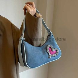 Shoulder Bags Luxury Designer Women's Shoulder Bag Denim Font Bag Fashion Bag Women's Brand Bag Walletstylishhandbagsstore