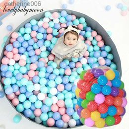 Baby Rail 100PCS Outdoor Sport Ball Colourful Soft Water Pool Ocean Wave Ball Baby Children Funny Toys Eco-Friendly Stress Air BallL231027