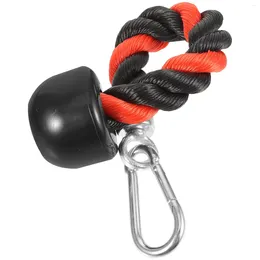 Accessories Single End Rope Cable Attachments Fitness Pull Supplies Gym Biceps Tricep Grip Nylon Heavy Duty Exercise Health