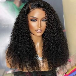 Synthetic Wigs Curly Lace Front Human Hair For Women 13X4 30 32 Inch Remy 4X4 Closure Wig Brazilian HD Frontal 231027