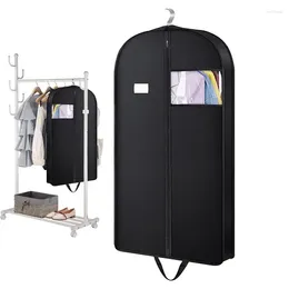 Storage Bags Garment For Travel Portable Clothes Covers Moving Bag Hang Suit Gowns Tuxedos Coats Suits