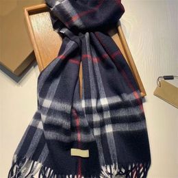 Scarves Women Scarves Designer Classic Black Scarf Fashion Brand Men Cashmere Scarves for Winter Womens and Mens Warhorse Pattern Christmas Gift 3249