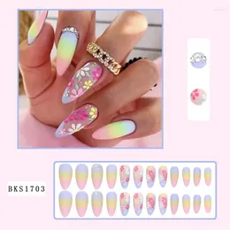 False Nails Reusable Easy To Operate Finished Nail Art Small Wear Resistance Armour Waterproof Tablets