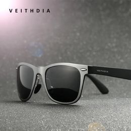 Sunglasses Frames VEITHDIA Square Polarized Men Mirror Lens UV400 Sun Glasses Outdoor Driving Eyeglasses For Male Eyewear Accessories 231026