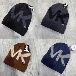 Winter men's warm hat household plus cashmere ear protection knitted hat cold hat Korean version of the new pullover wool hat J231026