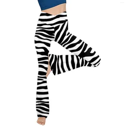 Active Pants Womens Casual Yoga Elastic High Waist Sexy Stretch Super Soft Leopard Printed Winter Workout Leggings Seamless Fitnes