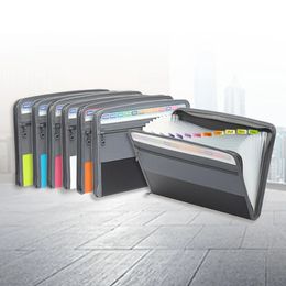 Filing Supplies Expanding File Organiser 13 Pocket Accordion File Folder Document Organiser Expanding Zip File Folder With Zipper Closure 231026