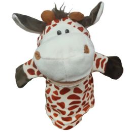 Animais de pelúcia recheados 1 pc crianças dedo mão fantoche atividade menino menina role play história de dormir adereços 3d animal descomprimindo brinquedo boneca 231027