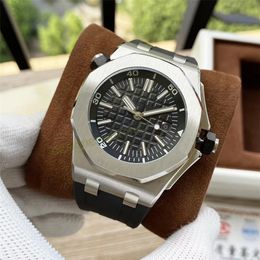 Mens Watch High Quality Top Luxury Sports Watch Brand Multiple Colour Matching Rubber Band Mens Fashion Business Watch Can Add Waterproof Sapphire Glass