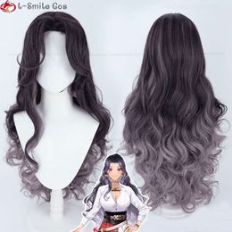 Catsuit Costumes Vtuber NIJISANJI EN 6th ILUNA Scarle Yonaguni Cosplay 80cm Long Wavy Heat Resistant Synthetic Hair Party Wigs + Wig Cap