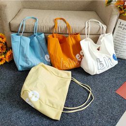 Evening Bags Japanese Tote Bag Large Capacity Student Korean Version Of Simple And Versatile Shoulder Canvas Female Trend