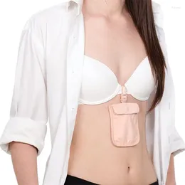 Card Holders Women's Underwear Change Hanging Bag Anti-theft Brush Ultra-thin Body-fit Soft Mini Bags