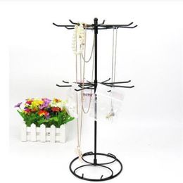 41cm 3style Rotary Jewelry Display Stand Holder Earring Display Iron Frame Necklace Holder Accessories Base Storage Dro 1pc C173217P