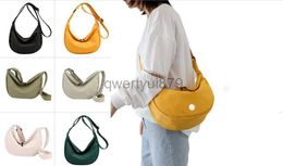 Shoulder Bags lulu bag belt official models ladies casual sports waist outdoor messenger Capacity brandqwertyui879
