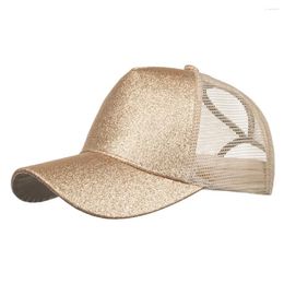 Visors Unisex Men Women Sequins Beach Adjustable Baseball Cap Hip Hop Hat Sun Softball