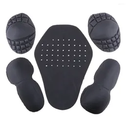 Motorcycle Armour 1/5pcs Back Elbow Knee Shoulder Jacket Insert Gear Motocross Racing Protective Falling Protection