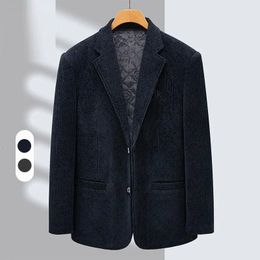 Men s Suits Blazers Leisure Suit Coat for Men Spring and Autumn Thick Non ironing Busines Small Middle aged Single West Jacket 231027