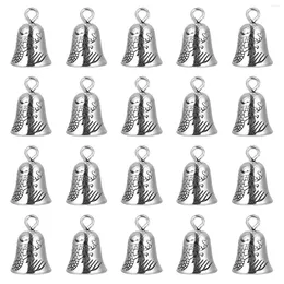 Party Supplies 20 Pcs Mini Bells Rattle Christmas Necklace Bracelet Charms Wind Chime For Jewelry Making Child