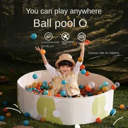 Baby Rail Children's Ocean Ball Pool Indoor Children's Toy House Foldable Princess Game Fence Pool Baby Family Ball PoolL231027