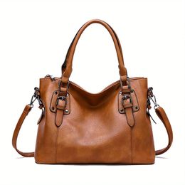Evening Bag Handbags Tote Bag Soft Pu Leather Retro Designer Large Capacity Multi pocket Casual Ladies Shoulder Crossbody 231026