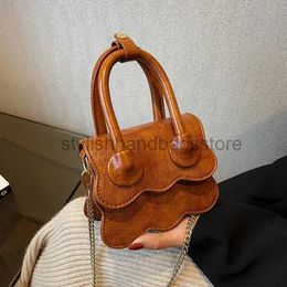 Shoulder Bags Brand Square Mini Bag Luxury Soulder Bag Women's Designer Wallet Brown Black Cross Bagstylishhandbagsstore