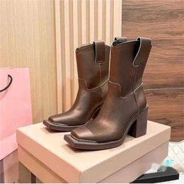 womens Leather outdoor Party boot lady sexy fashion