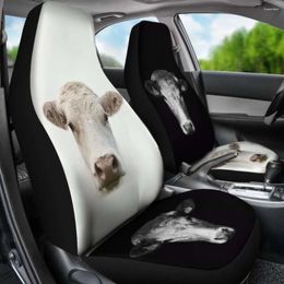 Car Seat Covers Cow Lovers 14 144730 Pack Of 2 Universal Front Protective Cover