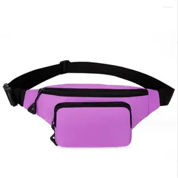 Waist Bags Women's Sports Bag Casual Oxford Running Mobile Phone Crossbody Female Fashion Chest Shoulder